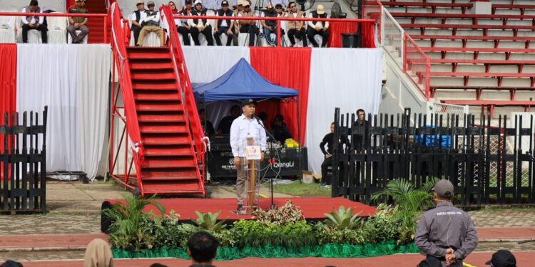 Memasuki Masa Tenang, Bawaslu Jambi Gelar Apel Siaga Pengawasan Pastikan Tidak Ada Aktifitas Kampanye, Jaga Integritas dan Solidaritas