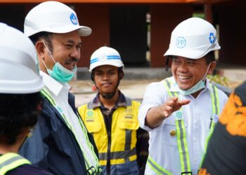 Gubernur Al Haris Dampingi Menteri Bappenas Tinjau Pembangunan Proyek Museum KBCN di Candi Muaro Jambi