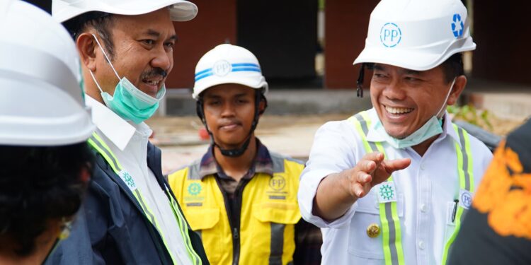 Gubernur Al Haris Dampingi Menteri Bappenas Tinjau Pembangunan Proyek Museum KBCN di Candi Muaro Jambi