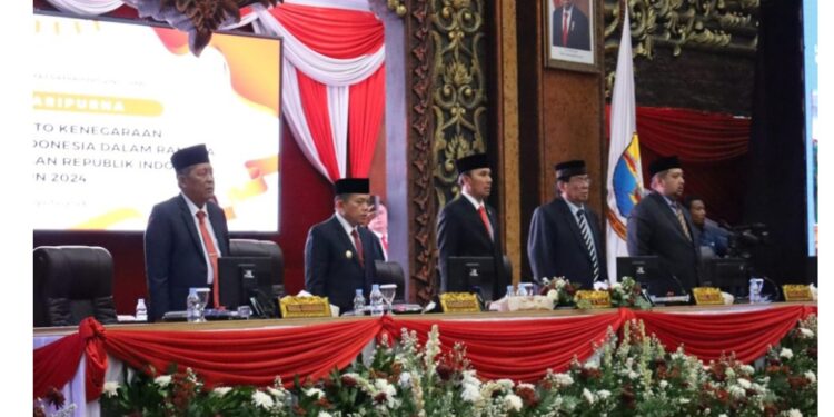 DPRD Provinsi Jambi Gelar Rapat Paripurna Mendengarkan Pidato Kenegaraan