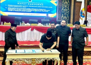DPRD Provinsi Jambi Gelar Rapat Paripurna KUPA dan PPAS Perubahan APBD 2024