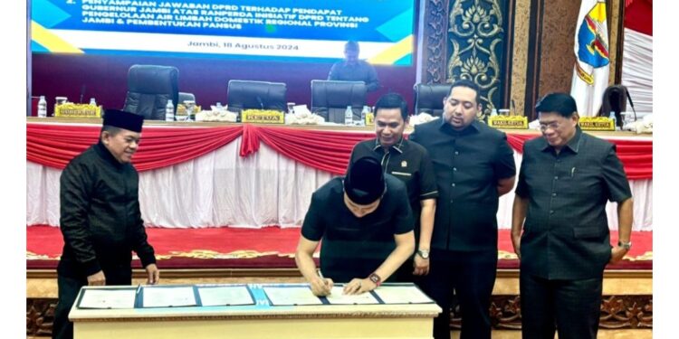 DPRD Provinsi Jambi Gelar Rapat Paripurna KUPA dan PPAS Perubahan APBD 2024