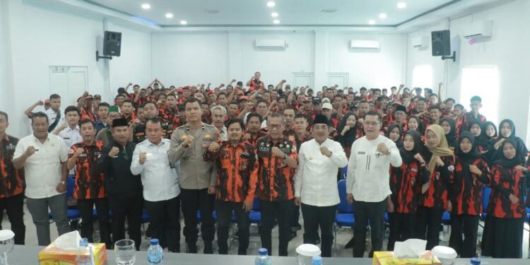 Kolaborasi Pemuda dan Pemerintah, Sosialisasi Bela Negara dan Pelantikan PAC Pemuda Pancasila Digelar