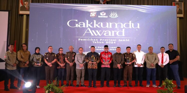 Apresiasi, Bawaslu Jambi Gelar Gakkumdu Award