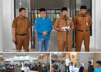 Serahan Bonus Atlet dan Pelatih Berprestasi, Pemkab Diapresiasi KONI Tanjab Barat 