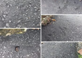 Jalan Baru di Tungkal Harapan Rusak, Warga Pertanyakan Kualitas Kerja Kontraktor
