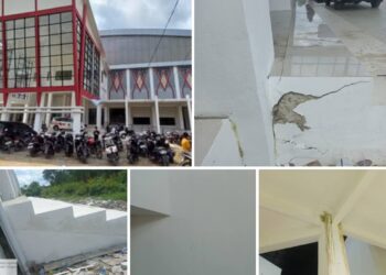 Dana Fantastis, Kualitas Miris: Gedung Sport Center Tanjab Barat Jadi Sorotan
