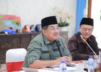 Pengelolaan Zakat Jadi Prioritas, Bupati Tanjab Barat Bahas Strategi Bersama Baznas