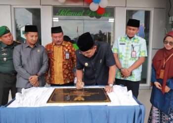 Tingkatkan Kesehatan Masyarakat, Bupati Anwar Sadat Resmikan Puskesmas Sungai Saren yang Baru