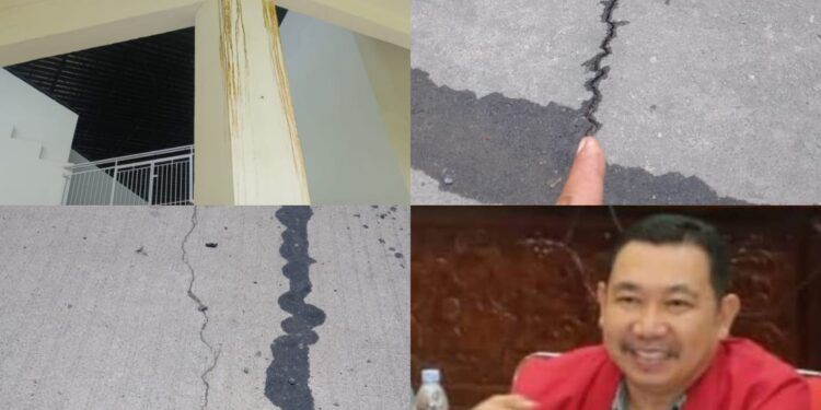 Proyek Miliaran Rusak, DPRD Tanjab Barat Didesak Tidak Tutup Mata