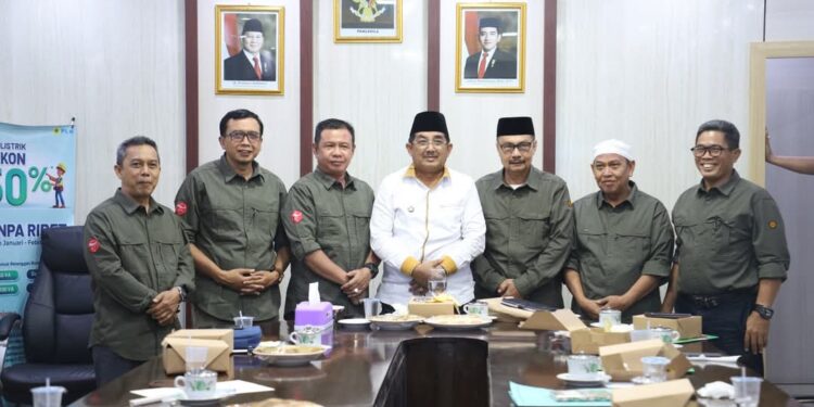Sinergi Pemerintah & KPP, Bupati Tanjab Barat Bahas Masa Depan Ketahanan Pangan