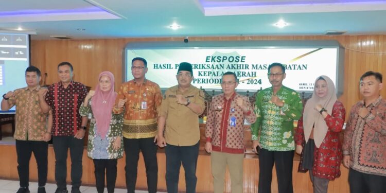 Expose Akhir Jabatan: Kinerja Pemkab Tanjab Barat Dinilai Baik dengan Capaian 85,76%