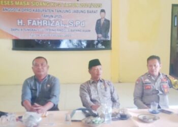 H. Fahrizal Tampung Aspirasi Warga Taman Raja dalam Reses DPRD Tanjab Barat