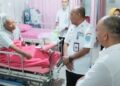 Didampingi Kabag TU RSUD Bangko, Pj Bupati Tinjau Pelayanan RSUD Kol. Abundjani Bangko
