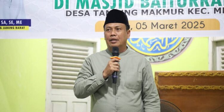 Safari Ramadan Perdana, Wakil Bupati Tanjab Barat Pererat Silaturahmi dengan Warga