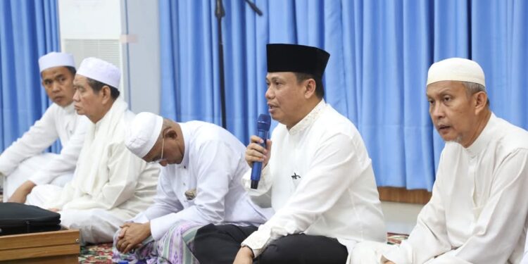 Kegiatan Tausiah Ramadan di Rumah Dinas Bupati Tanjab Barat, Wujud Kebersamaan di Bulan Suci