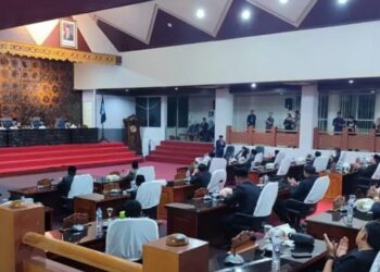 DPRD Merangin Gelar Paripurna Pengesahan Bupati dan Wakil Bupati Terpilih Hasil Pilkada Serentak 2024