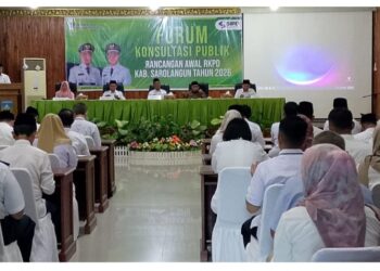 Bupati Sarolngun Hurmin Buka FKP Ranwal RKPD Kabupaten Sarolangun Tahun 2026