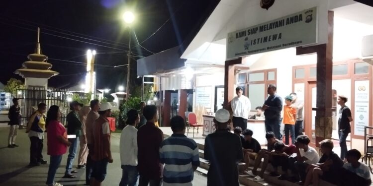 Heboh! Duel Senjata Mainan di Kuala Tungkal Berakhir di Kantor Polisi