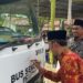 Akhiri Reses, Edi Purwanto Serahkan Bus Sekolah ke Pesantren di Singkut