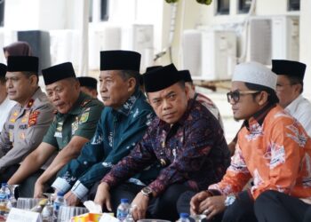 Gelar Tabligh Akbar dan Halal Bihalal, Pesan Gubernur Al Haris: Bekerjalah Dengan Ikhlas