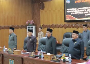 Paripurna DPRD Tanjab Barat Sahkan Tiga Ranperda Strategis, Wabup: Langkah Nyata Bangun Daerah