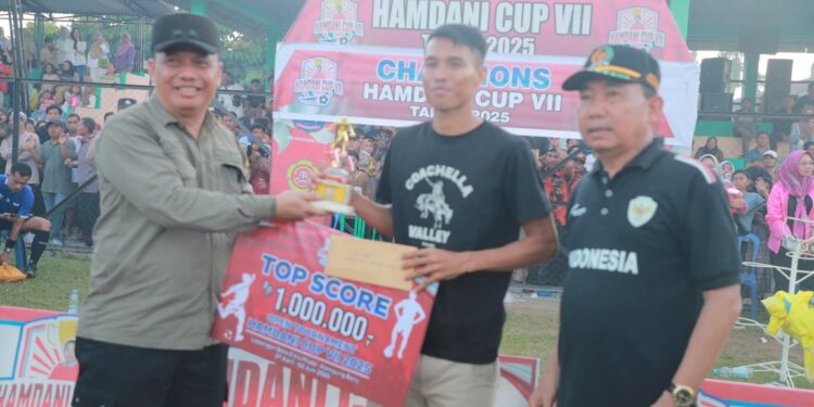 Wabup Katamso Resmi Tutup Turnamen Hamdani Cup VII di Batang Asam
