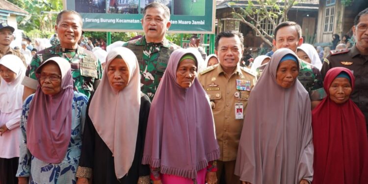 Gubernur Al Haris Dampingi KSAD Resmikan 47 Titik Program TNI AD Manunggal Air di Jambi