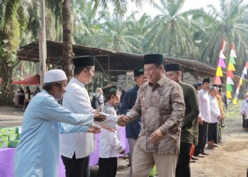 Wujud Nyata Dukung Pendidikan, Wabup Katamso Hadiri Haul dan Peletakan Batu Pertama Ponpes Al-Husna
