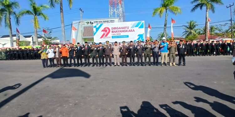 HUT Bhayangkara ke-79, Polres Tanjab Barat Serukan Transformasi Polri Modern dan Terpercaya