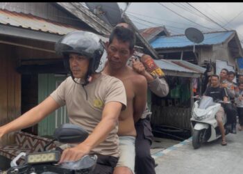 Tikaman Tak Terduga di Tengah Jalan Malaga, Polisi Sigap Amankan Pelaku