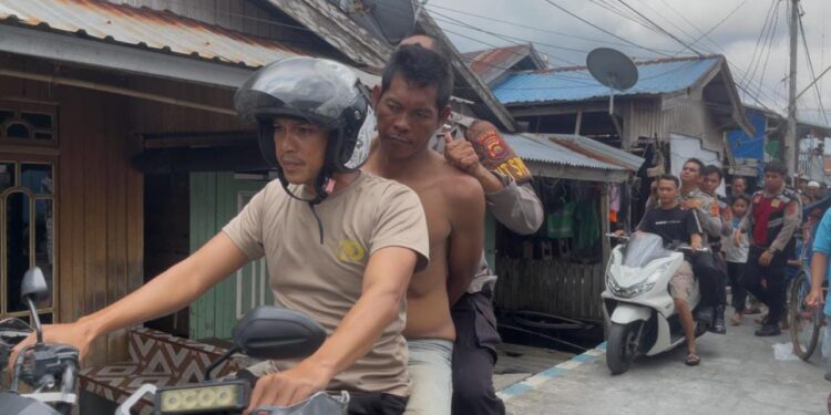 Tikaman Tak Terduga di Tengah Jalan Malaga, Polisi Sigap Amankan Pelaku