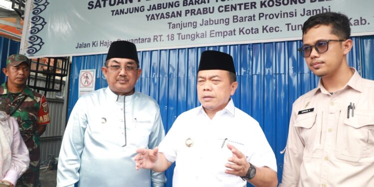 Tinjau SPPG, Bupati Tanjab Barat dan Gubernur Jambi Sepakat Percepat Layanan Gizi Berkualitas