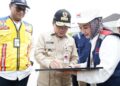 Gubernur Al Haris Tinjau Progres Jalan Tol Pijoan – Sebapo – Bayung Lencir