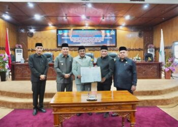 DPRD Tanjab Barat Gelar Paripurna Keempat, Sampaikan Laporan Banggar dan Pendapat Akhir Bupati Atas Pertanggungjawaban APBD 2024