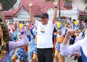 Lomba Senam Anak Sehat Resmi Dibuka, Wabup Tekankan Pentingnya Gaya Hidup Sehat Anak