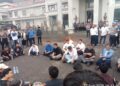 Ketua Didampingi Waka 2 DPRD Provinsi Jambi Terima Masa Aksi dan Serap Aspirasi Lewat Dialog