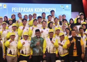 Sekda Sudirman Lepas Kontingen BAPOMI ke POMNAS XIX Jawa Tengah
