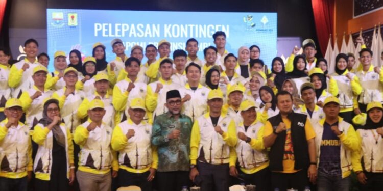 Sekda Sudirman Lepas Kontingen BAPOMI ke POMNAS XIX Jawa Tengah