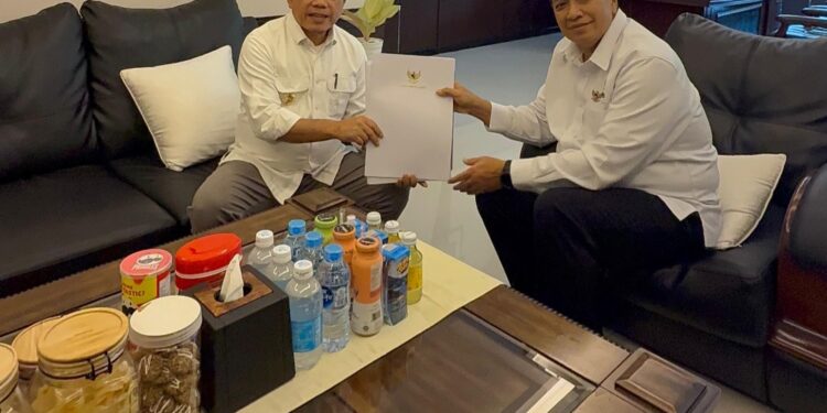 Gubernur Al Haris Antar Langsung Berkas Pengusulan PPPK Paruh Waktu ke Kementerian PANRB