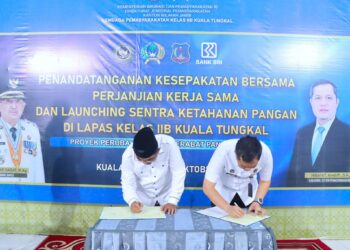 Dorong Pemasyarakatan Humanis, Bupati Anwar Sadat Teken Kesepakatan Bersama dengan Ditjenpas Jambi