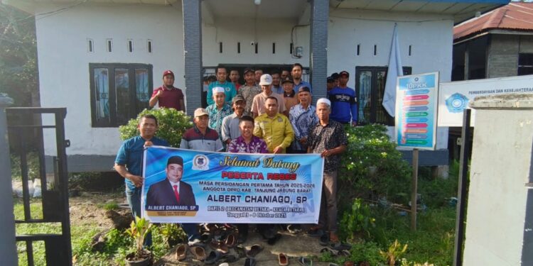 Albert Chaniago Gelar Reses, Serap Aspirasi Warga Desa Makmur Jaya
