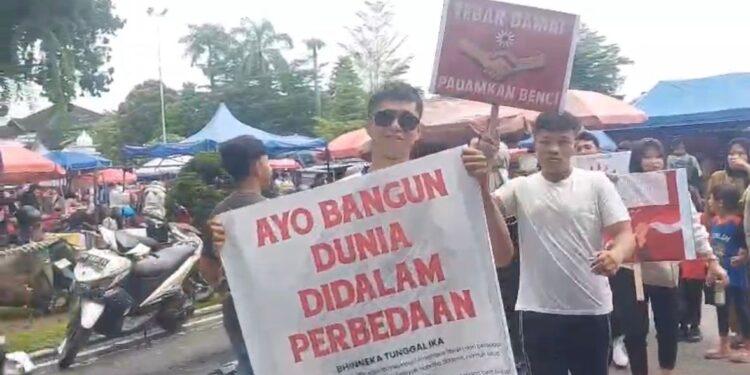 FKPT dan Densus 88 AT Gelar Aksi Kampanye Simpatik di CFD