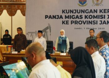 Gubernur Al Haris Terima Kunker Panja Migas Komisi XII DPR RI