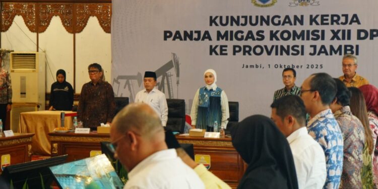 Gubernur Al Haris Terima Kunker Panja Migas Komisi XII DPR RI