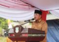 Bupati Tanjab Barat Resmikan Koperasi Desa Merah Putih Pertama di Dusun Mudo