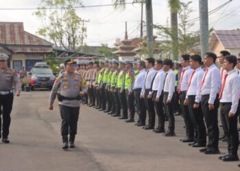 Kapolres AKBP Agung Basuki: Operasi Lilin 2025 Siap Jamin Keamanan Nataru di Tanjab Barat