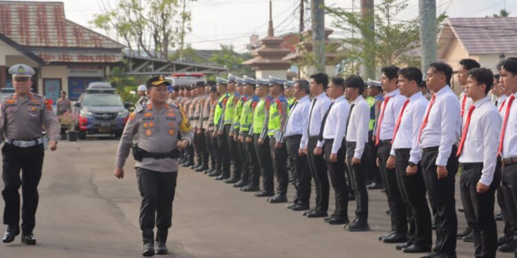 Kapolres AKBP Agung Basuki: Operasi Lilin 2025 Siap Jamin Keamanan Nataru di Tanjab Barat