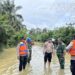 Hujan Deras Melanda Merlung, Polisi Siagakan Personel di Titik Rawan Banjir
