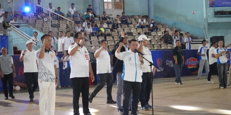 Buka Gubernur Cup Futsal 2026, Gubernur Al Haris: Cari Bibit Berprestasi, Jalin Persaudaraan dan Jaga Sportivitas